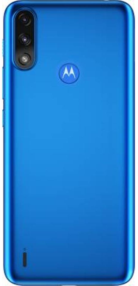 Motorola Moto E7 Power Rear Housing Panel Module Tahiti Blue